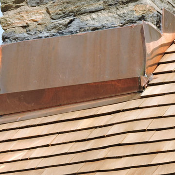 Red Western Cedar Antique Saltbox Residence - Guilford, CT