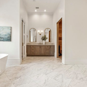 Custom Tile Installation | New Construction Home