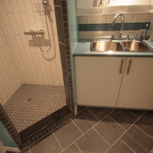shower laundry