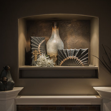 Designer's Paradise - Warm Fireplace Lighting