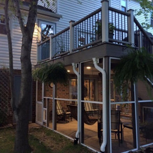 Schwarzer Wintergarten mit Kaminumrandung aus Stein Ideen, Design