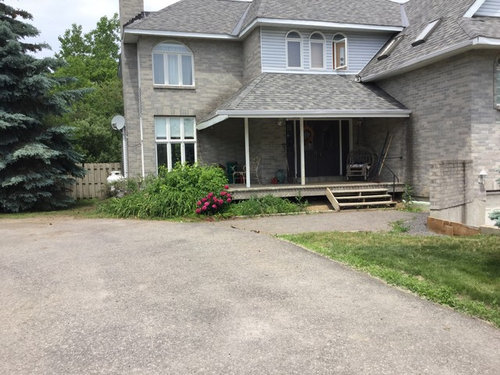 Front entrance stairs patio stone dilemma Front entrance stairs patio stone dilemma