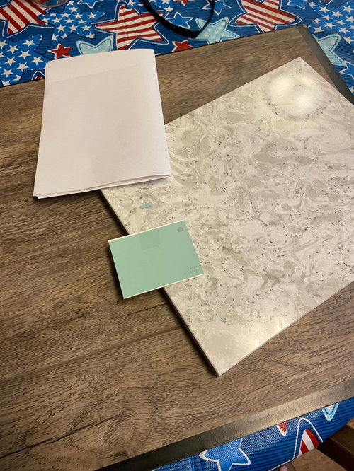 does agreeable gray go with mahogany?