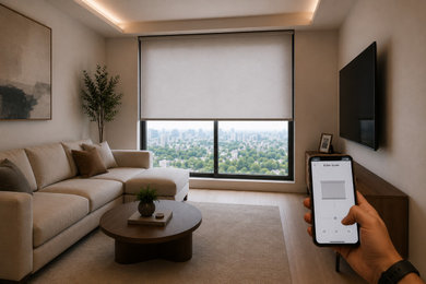 Inspiration for a contemporary home design remodel in Los Angeles