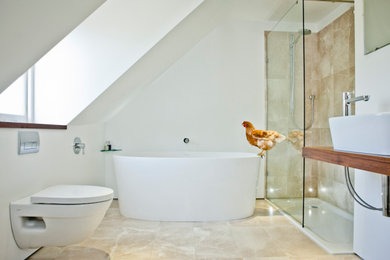 Inspiration for a contemporary bathroom in Other.