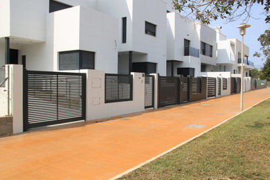 Puertas entrada a viviendas de aluminio