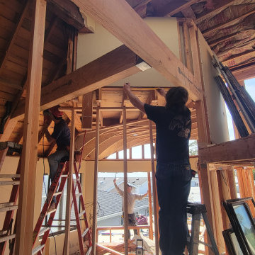 Preparing for wave ceiling