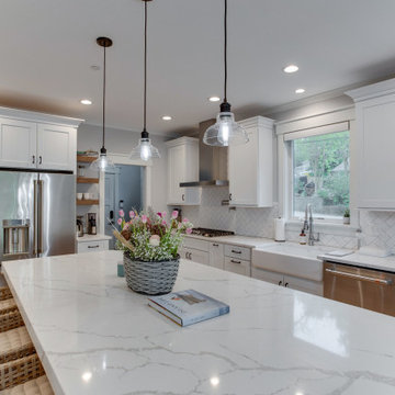 Coastal Transitional Multi-Room Design Annapolis, MD