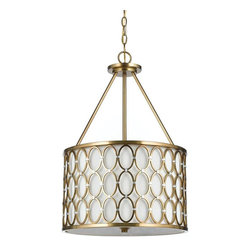 AF Lighting - AF Lighting Candice Olson Cosmo 8103-3H Pendant Multicolor - 8103-3H - Pendant Lighting