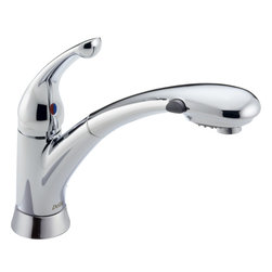 Delta Signature&trade; Single Handle Pull-Out Kitchen Faucet - Kitchen Faucets