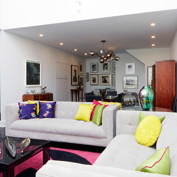 An interpretation of a New York -style penthouse in mid-town Toronto