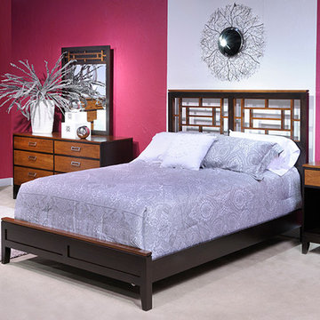 Eastwood Bedroom Collection w/Queen Fretwork Bed