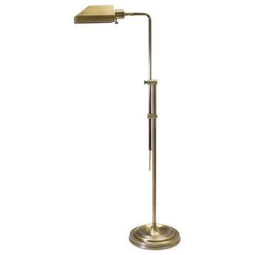 House of Troy CH825 1 Light Down Lighting Adjustable Height - Antique Brass