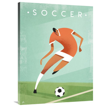 "Soccer" by Martin Wickstrom, 30"x40"
