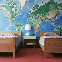 Kids room wallpapers, paint and murals