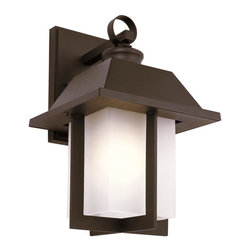 Trans Globe Lighting - Trans Globe Lighting 40111 BK Outdoor Sconce Lighting The Standard - Outdoor Wall Lights And Sconces