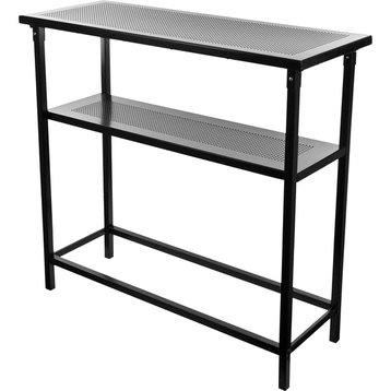 Deluxe Metal Portable Bar Table With Carrying Case