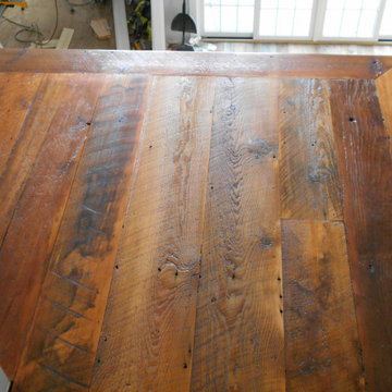 BARNWOOD FLOORING PROJECT LAKE GEORGE NY