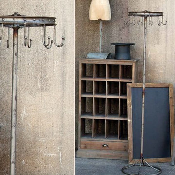 Charming Bicycle Wheel Coat Rack