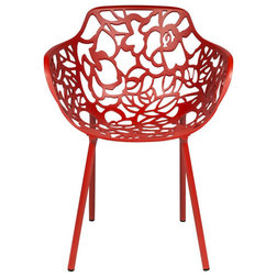 Contemporary Outdoor Dining Chairs by Homesquare