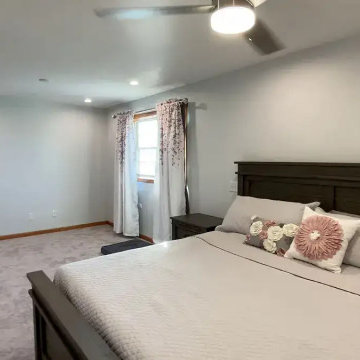 Above-Garage Master Bedroom and Bath Home Addition