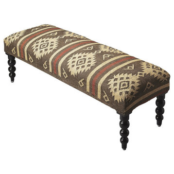 Butler Specialty Accent Seating Upholstered Bench in Taos