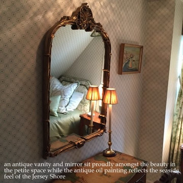 Sweet guest room in a vintage home