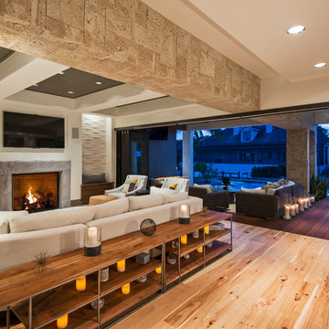 Naples Waterfront Modern Custom Home