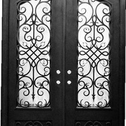 Beautiful Wrought Iron Door - Interior Doors