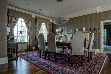 Photo of a traditional dining room in Other.