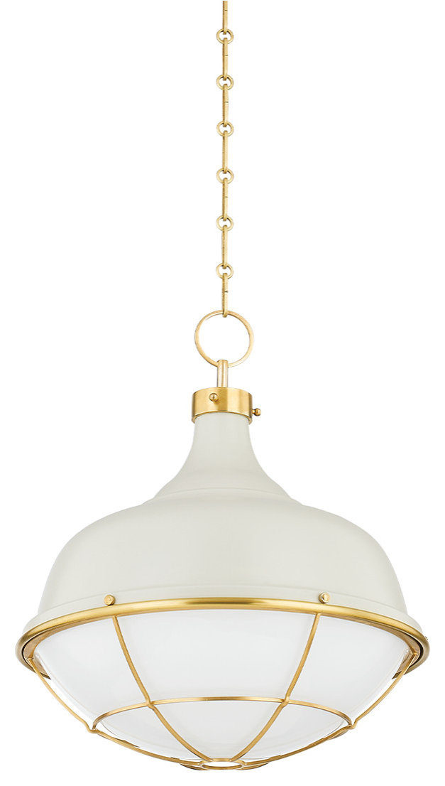 Holkham 1 Light Pendant - Beach Style - Pendant Lighting - by Hudson ...