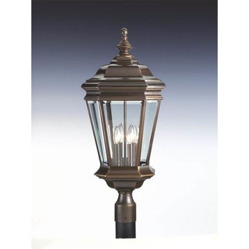 Progress Lighting Crawford 4-Light post lantern - Oil Rubbed Bronze