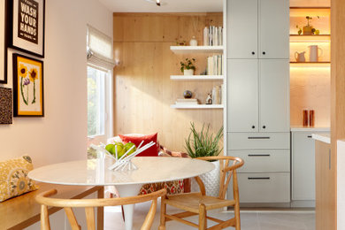 Example of a danish kitchen design in San Francisco
