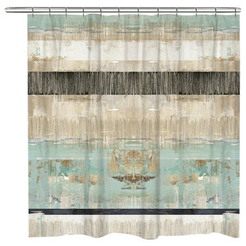 Ancient Stripes Shower Curtain