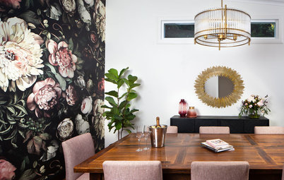 Room of the Week: A Dining Room With a Heroic Feature Wall