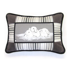 Collection Mes amis lapins - "Entre nous" - Decorative Pillows