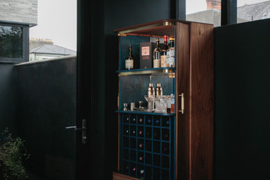 Walnut Drinks Cabinet