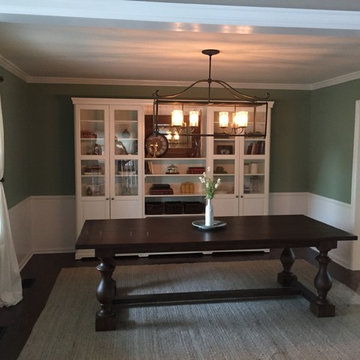 Complete house. Notably the white woodwork.