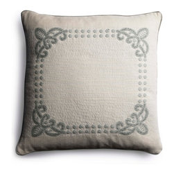The Alabama Pillow in Powder - Decorative Pillows