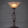 Elegante1 Light Table Lamp In Dark Granite (63-DG-730)