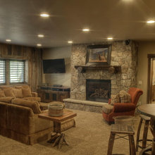 up stairs game room