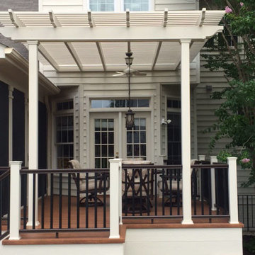 This Ashburn, VA, Outdoor Living Space Combination is pure bliss!