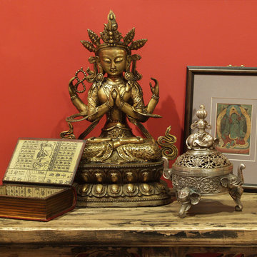 Asian Bronze and Tibetan Decor