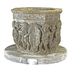 Antique Stone Wells by Ancient Surfaces - Outdoor Fountains And Ponds
