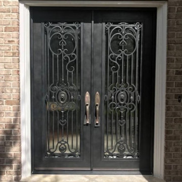 Wrought Iron Front Doors