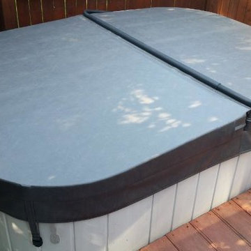 Deluxe Spa Cover in Charcoal, Newark, Delaware