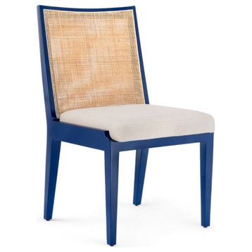 Ernest Side Chair,Navy Blue