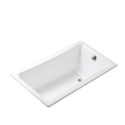 Kallista Stucco White Barbara Barry Cast Iron Bathtub - Bathtubs