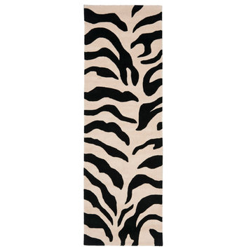 Safavieh Soho Soh784A Rug, Beige/Black, 2'6" X 8'0"