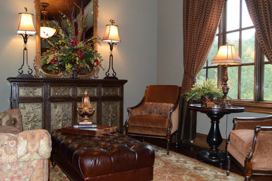 Elegant living room photo in Birmingham